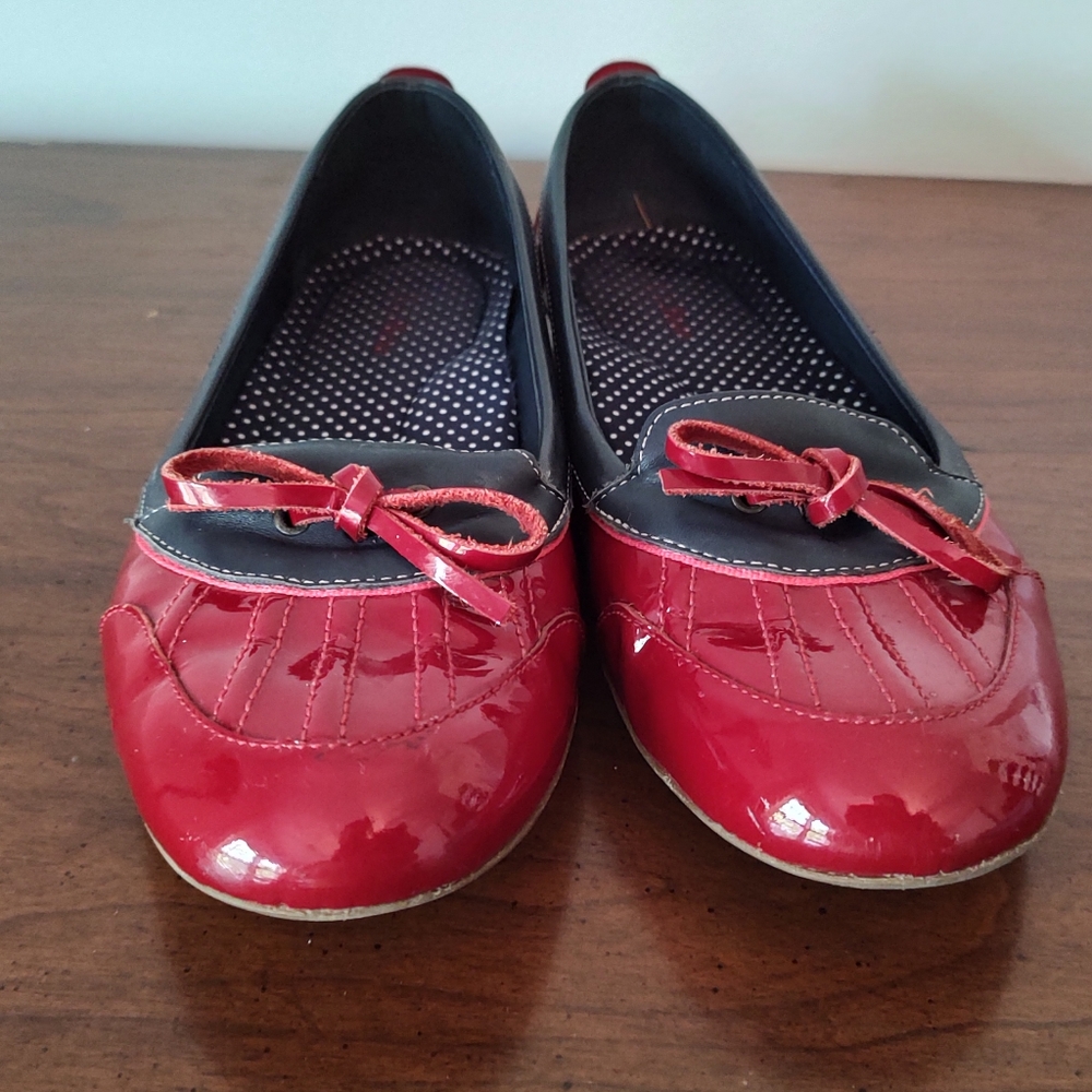 LL Bean Red Flats - Picture 3 of 8